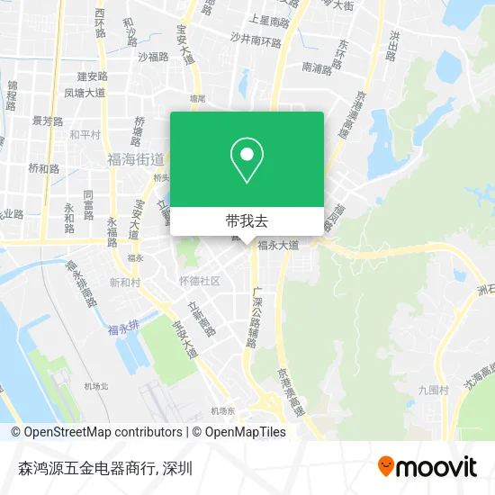 森鸿源五金电器商行地图
