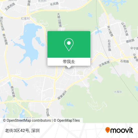 老街3区42号地图