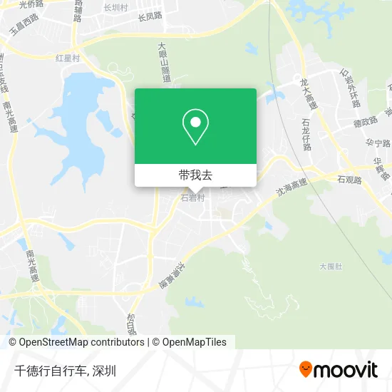 千德行自行车地图