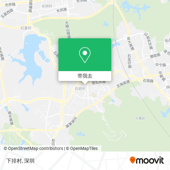下排村地图