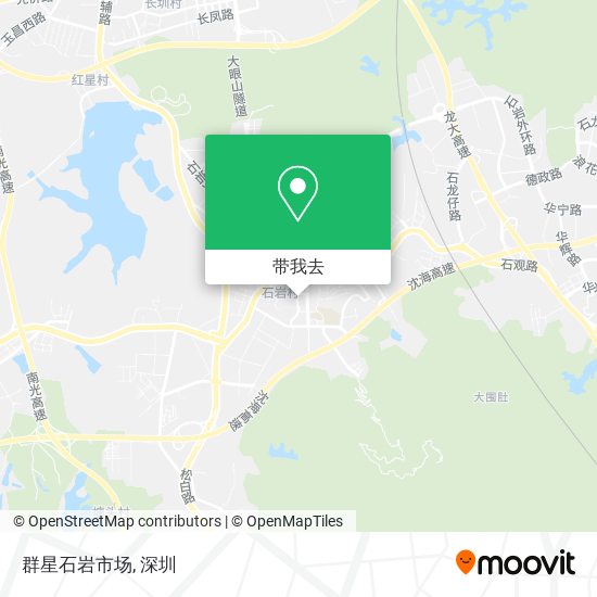 群星石岩市场地图