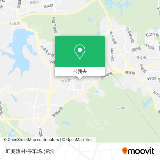 旺阁渔村-停车场地图