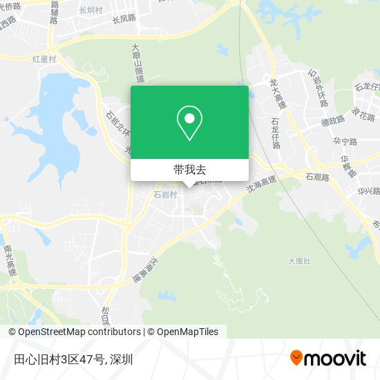 田心旧村3区47号地图