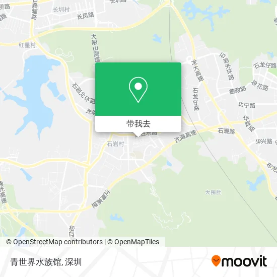 青世界水族馆地图