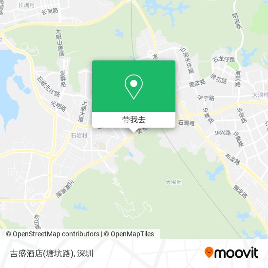 吉盛酒店(塘坑路)地图