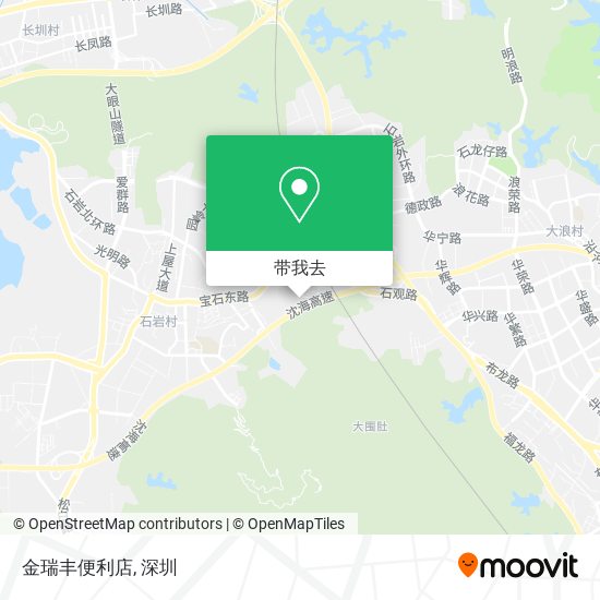 金瑞丰便利店地图