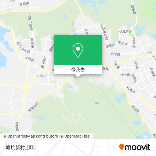 塘坑新村地图