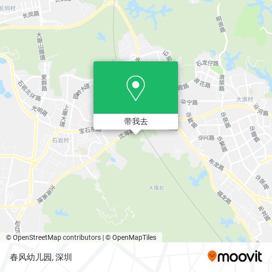 春风幼儿园地图