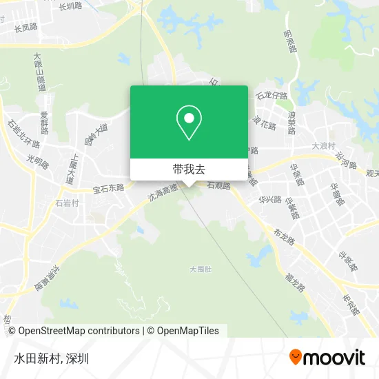 水田新村地图