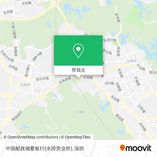 中国邮政储蓄银行(水田营业所)地图