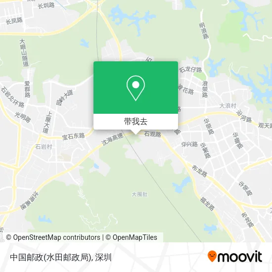 中国邮政(水田邮政局)地图