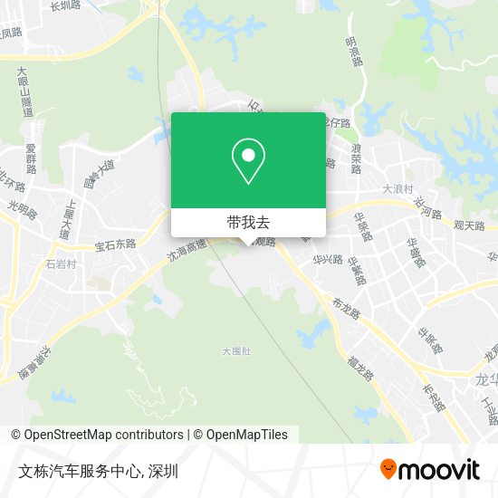 文栋汽车服务中心地图