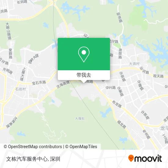 文栋汽车服务中心地图
