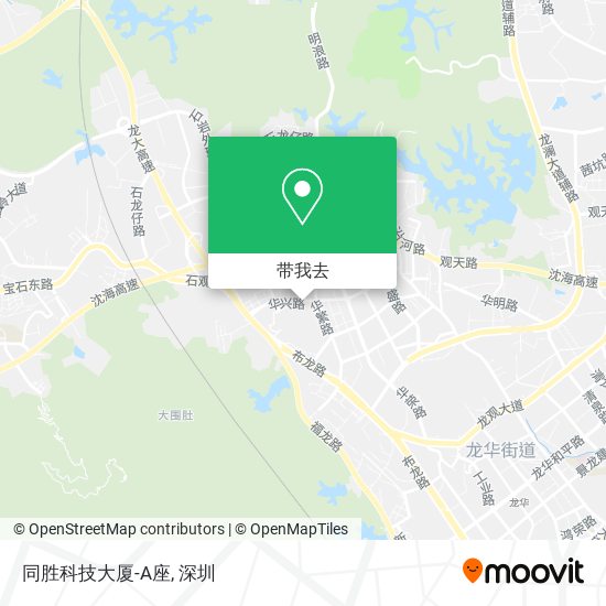 同胜科技大厦-A座地图