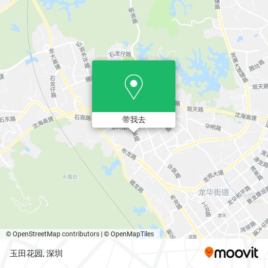 玉田花园地图