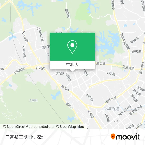 同富裕三期1栋地图