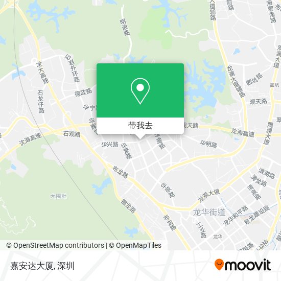 嘉安达大厦地图