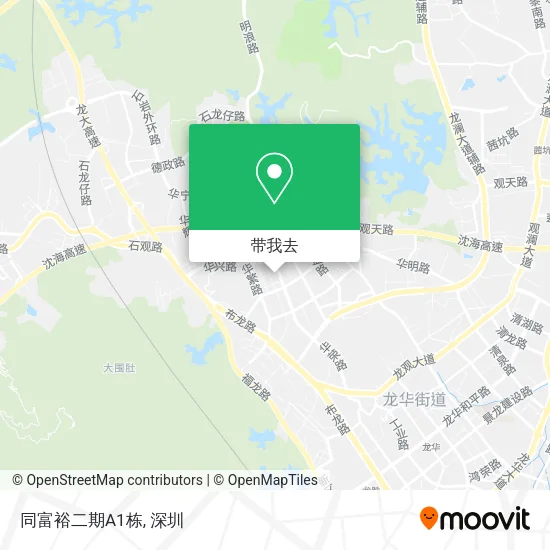 同富裕二期A1栋地图