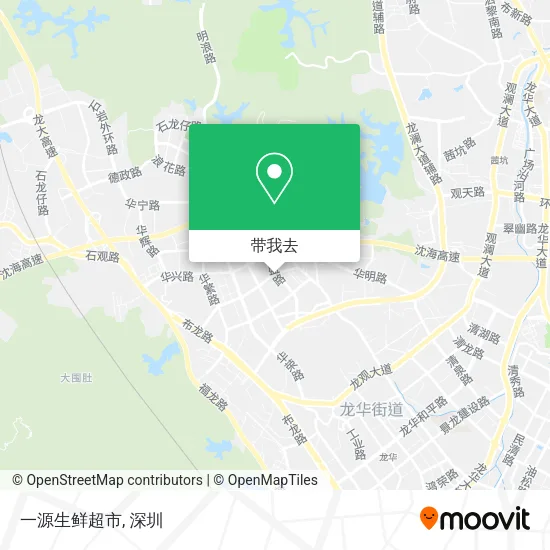一源生鲜超市地图