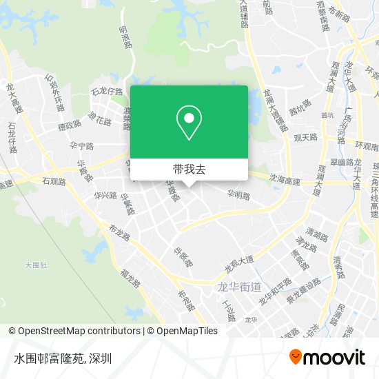 水围邨富隆苑地图