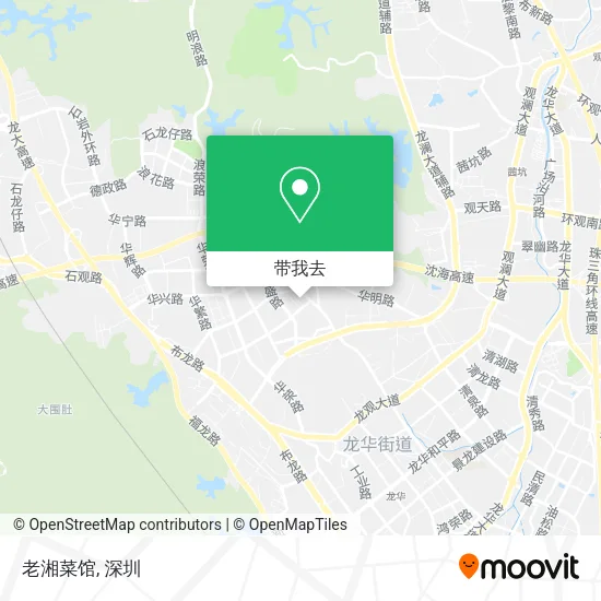老湘菜馆地图