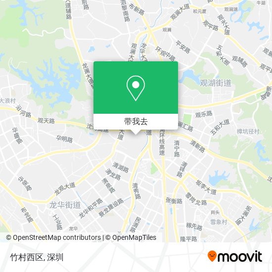竹村西区地图