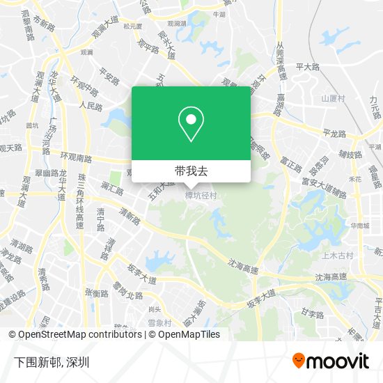 下围新邨地图