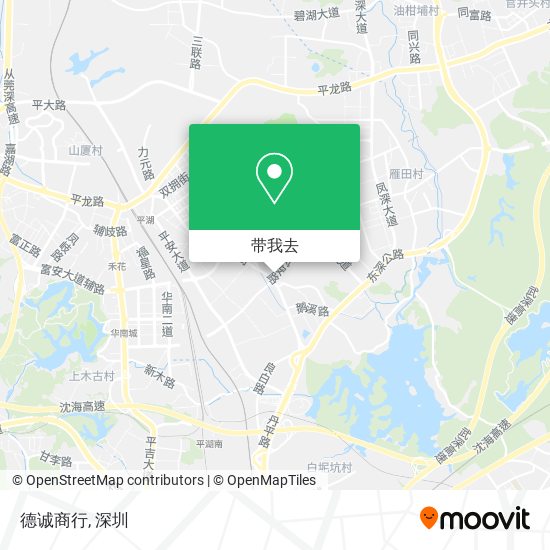德诚商行地图