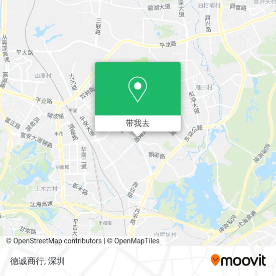 德诚商行地图