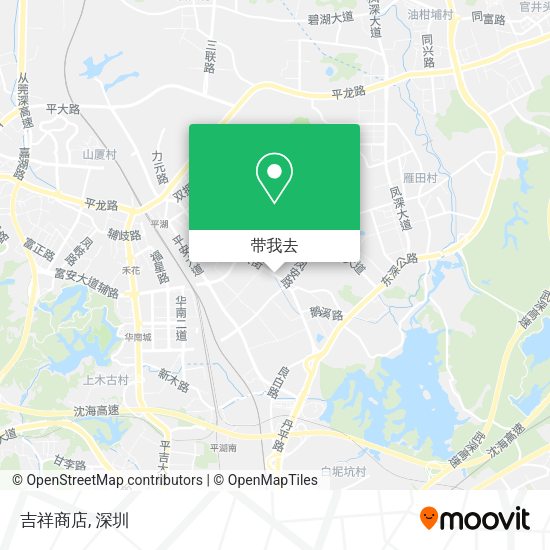 吉祥商店地图