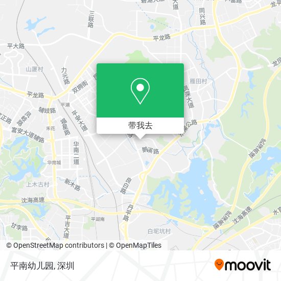 平南幼儿园地图