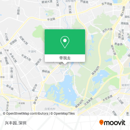兴丰园地图