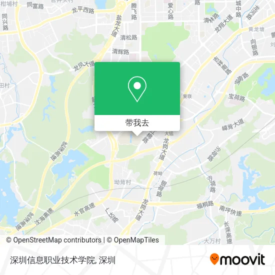 深圳信息职业技术学院地图