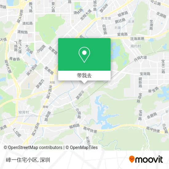 嶂一住宅小区地图