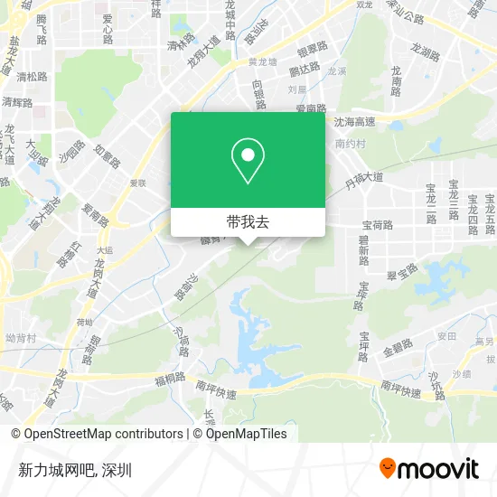 新力城网吧地图