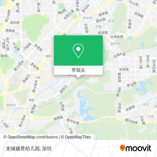 龙城赐昱幼儿园地图