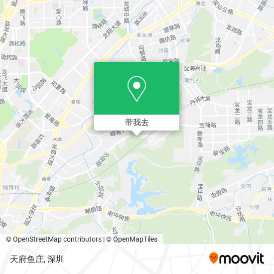 天府鱼庄地图