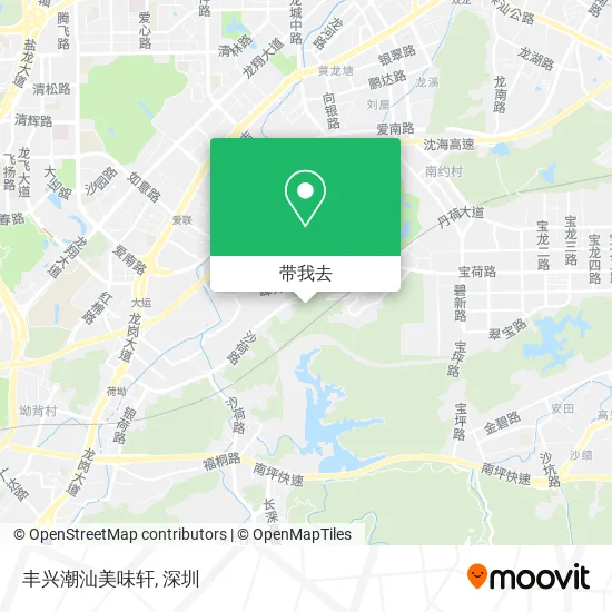 丰兴潮汕美味轩地图