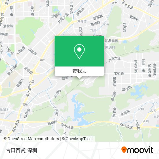 古田百货地图