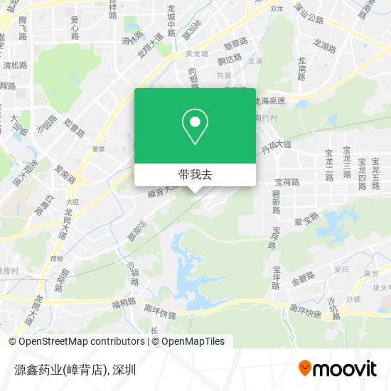 源鑫药业(嶂背店)地图