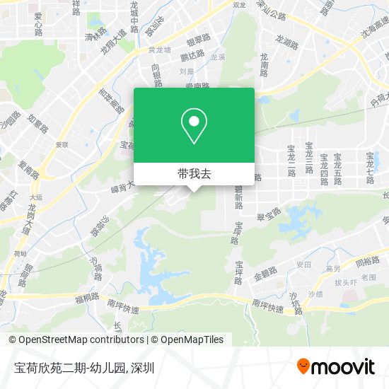 宝荷欣苑二期-幼儿园地图