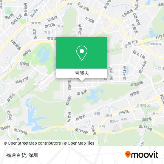 福通百货地图
