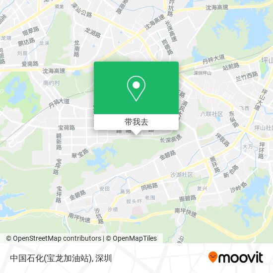 中国石化(宝龙加油站)地图