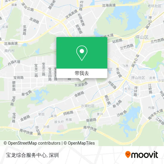 宝龙综合服务中心地图