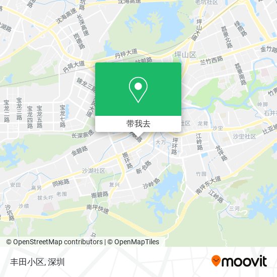 丰田小区地图