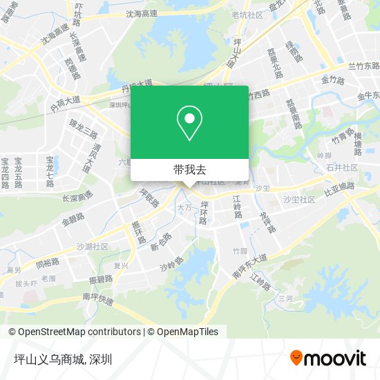 坪山义乌商城地图