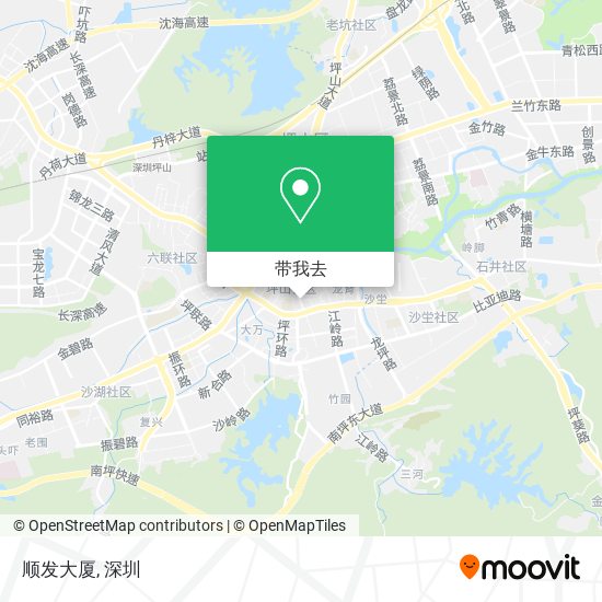 顺发大厦地图