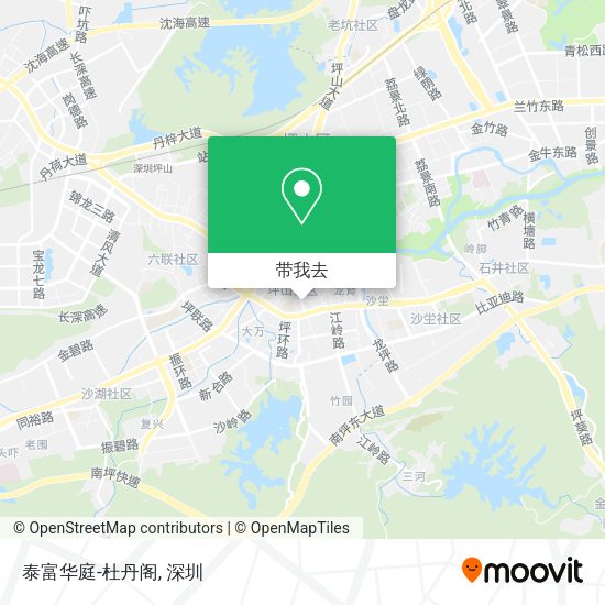 泰富华庭-杜丹阁地图