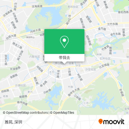 雅苑地图