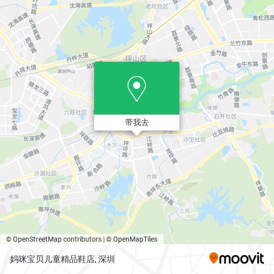 妈咪宝贝儿童精品鞋店地图